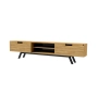 Szafka RTV-28 Drewno Lite Dąb Loft Lakier Rozmiary od 100 cm do 200 cm PREMIUM
